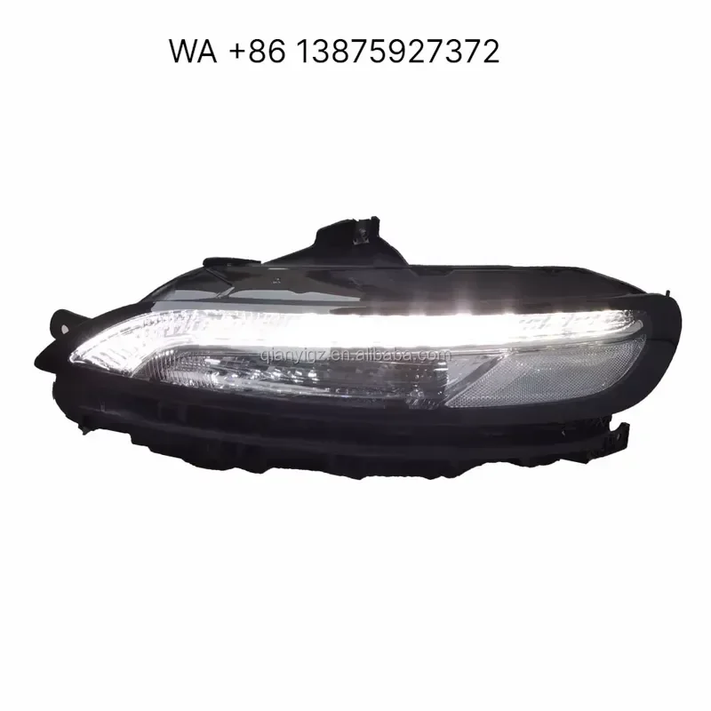 WMWMNU 12V LED Daytime Running Lights for 2017 Jeep Cherokee Headlights DRL for Original L Projector Driving Lamp Day Night