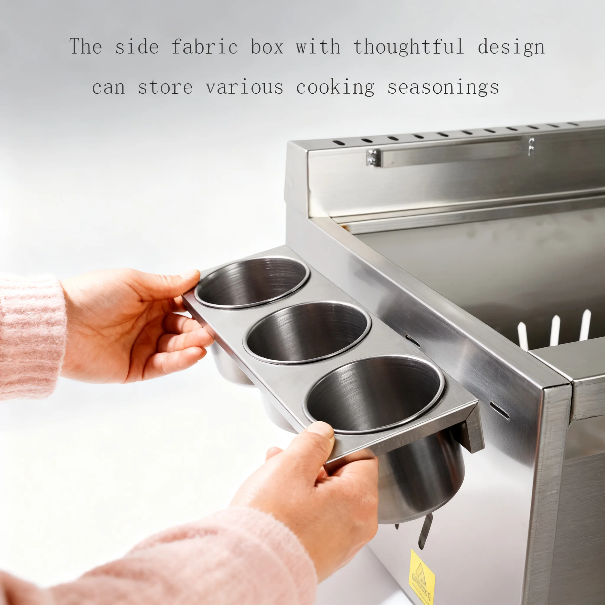 Multi-purpose Commercial Fryer & Noodle Pot, Practical Snack Equipment for Street Vendors, Food Truck & Stall