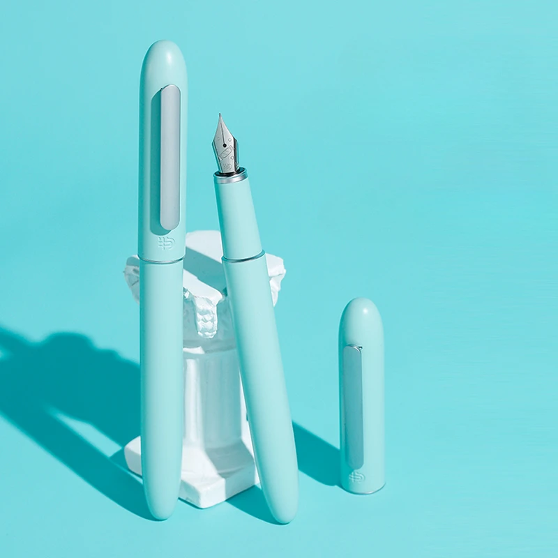 

BANJU White Sugar Series Fountain Pen Replaceable Ink Cartridges EF F M 0.38MM 0.5MM 0.7MM Nib Writing Ink Pen Calligraphy Pen