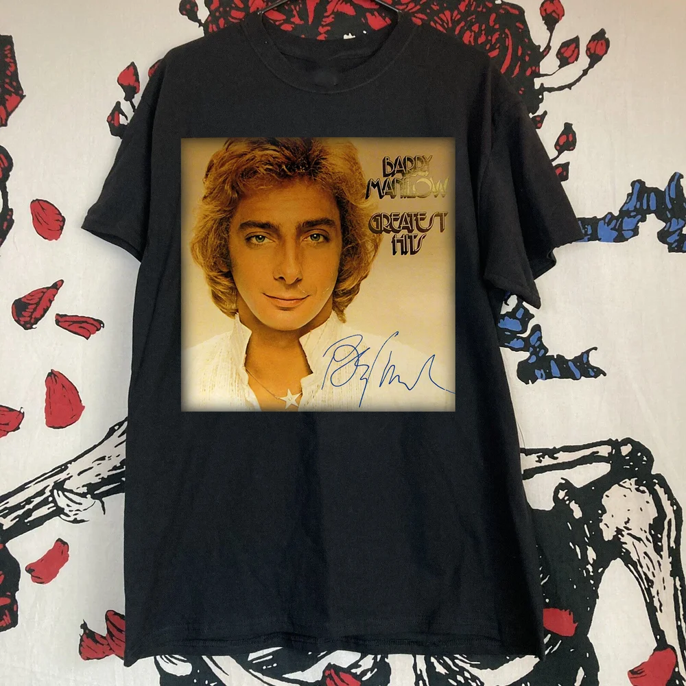 Barry Manilow - Greatest Hit Signature Music Unisex T-Shirt All Size