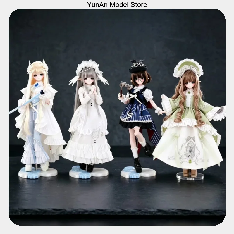 COME4FREE Minty Song of Mist Series 4th Gen Blind Box, 1/6 Scale BJD Articulated Figure with Rooted Hair, Collectible Desktop