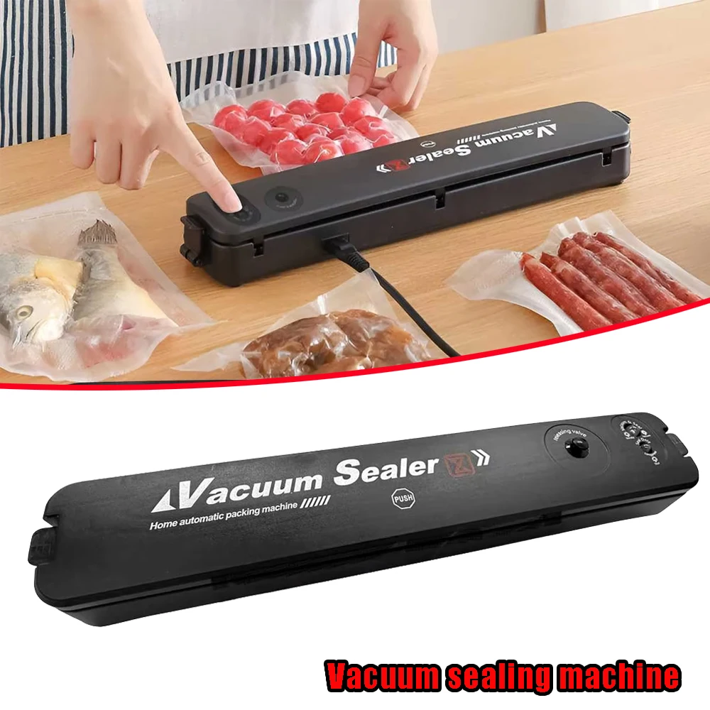 

Vacuum Sealer Machine for Food 5 Levels Security Suction Undamaged Sealing Sealing Cushion Food Packaging Preservation