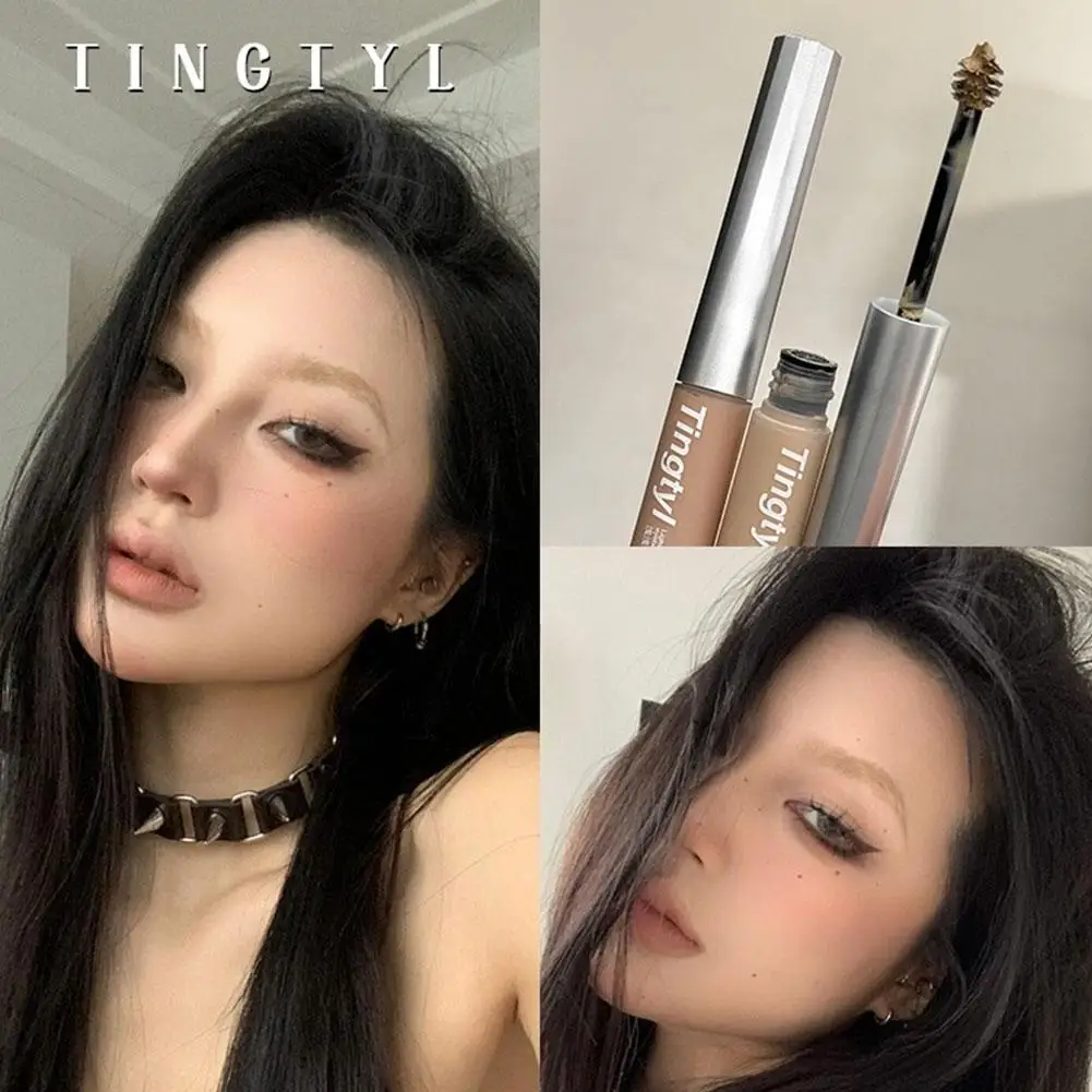 ミストアーモンドナチュラルアイブロウエンハンサー染料ジェルティントマスカラ防水持続速乾染色眉タトゥーティンテッドクリームメイクアップ