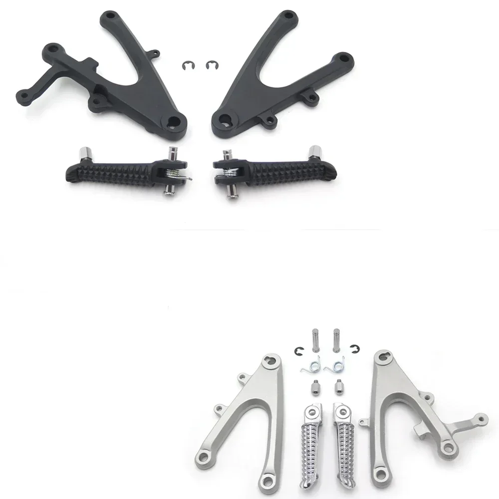 

Front Rider Foot Pegs Bracket Fit for Yamaha YZF R1 YZF-R1 2004 2005 2006 Aftermarket Motorcycle Parts