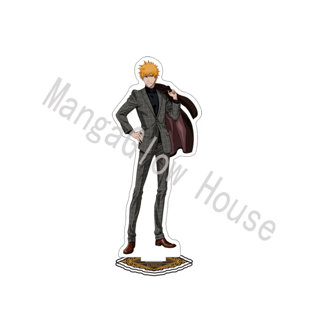 15cm Anime Bleach Acrylic Stand Figure Desktop Decoration Collectible Ornament Cartoon Character Model Gift for Fans Keychain view 6