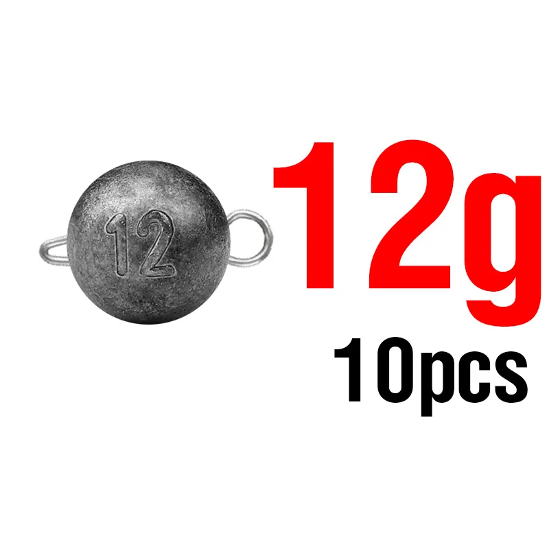 3g-21g Angelblei-Kopfblei, Angelgewichte, Schnellwechsel-Cheburashka-Bleigewichte für Jig- und Softbait-Zubehör