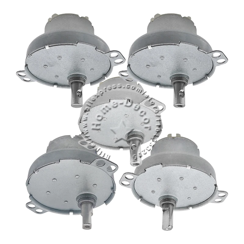 1PCs DC3V 5V 6V 12V 24V JS-50T-S Small Noise Gearbox Speed Reduction Gear Motor Plastic Gear for Display Stand & Vending Machine