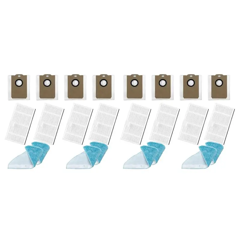 AC88-8X For LIECTROUX G7 Vacuum Replacement Parts Accessories Hepa Filter Mop Cloth Dust Bag