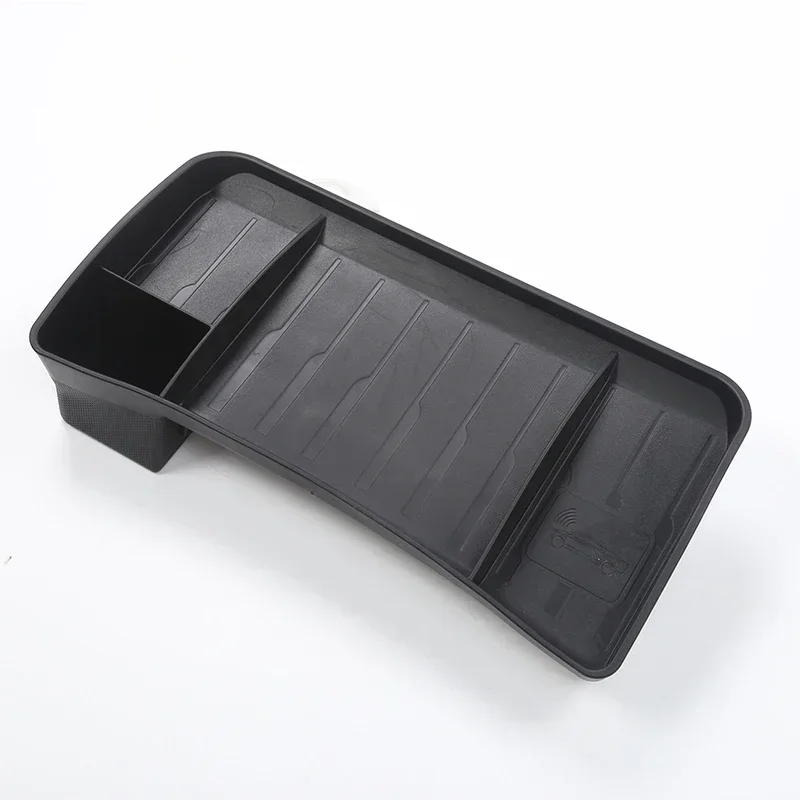 For 2024 Tesla Model 3/Y/3+ ETC Dashboard Screen Rear Storage Box Tray Tissue Box Support Organizer Interior Car Accessories