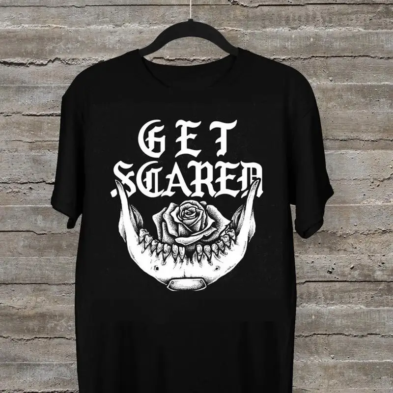 Get Scared Band Logo For Fan Black All Size T Shirt AG1375