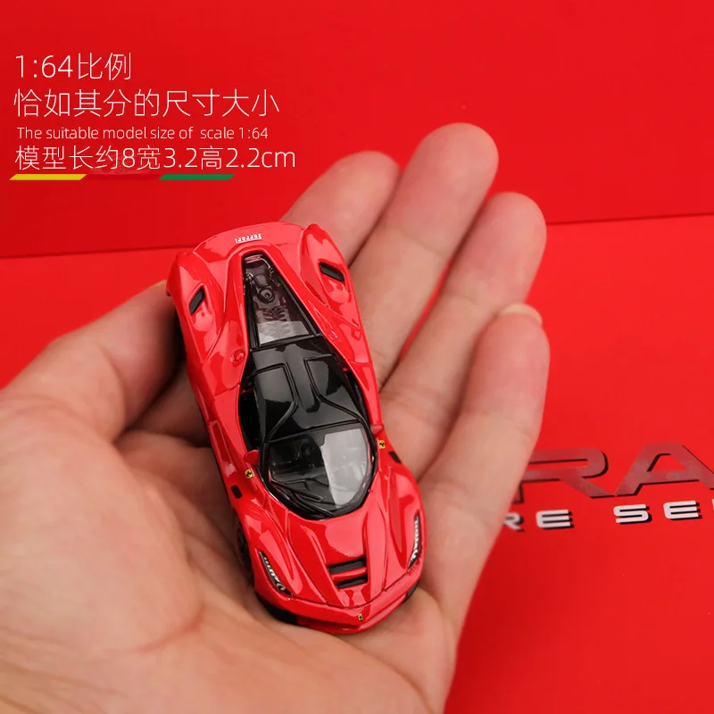 Bburago La Ferrari Sf90 Sp1 Cars Model Diecast Model Edition Alloy Luxury Vehicle Sports Car Vehicle Toys para niños, regalo para niños, 1:64