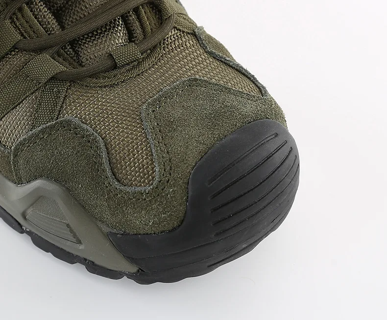 ESDY Military Combat Tactical Shoes Hiking Camping Shoes Wear-resistant Anti-slip Shoe Toe Protection Low Upper Breathable