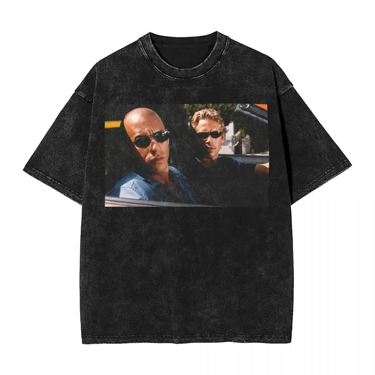 The Fast And The Furious Classic Hip Hop Short Sleeve T-Shirts Washed Tops Tees Streetwear T Shirt Oversized for Men Women - view 4