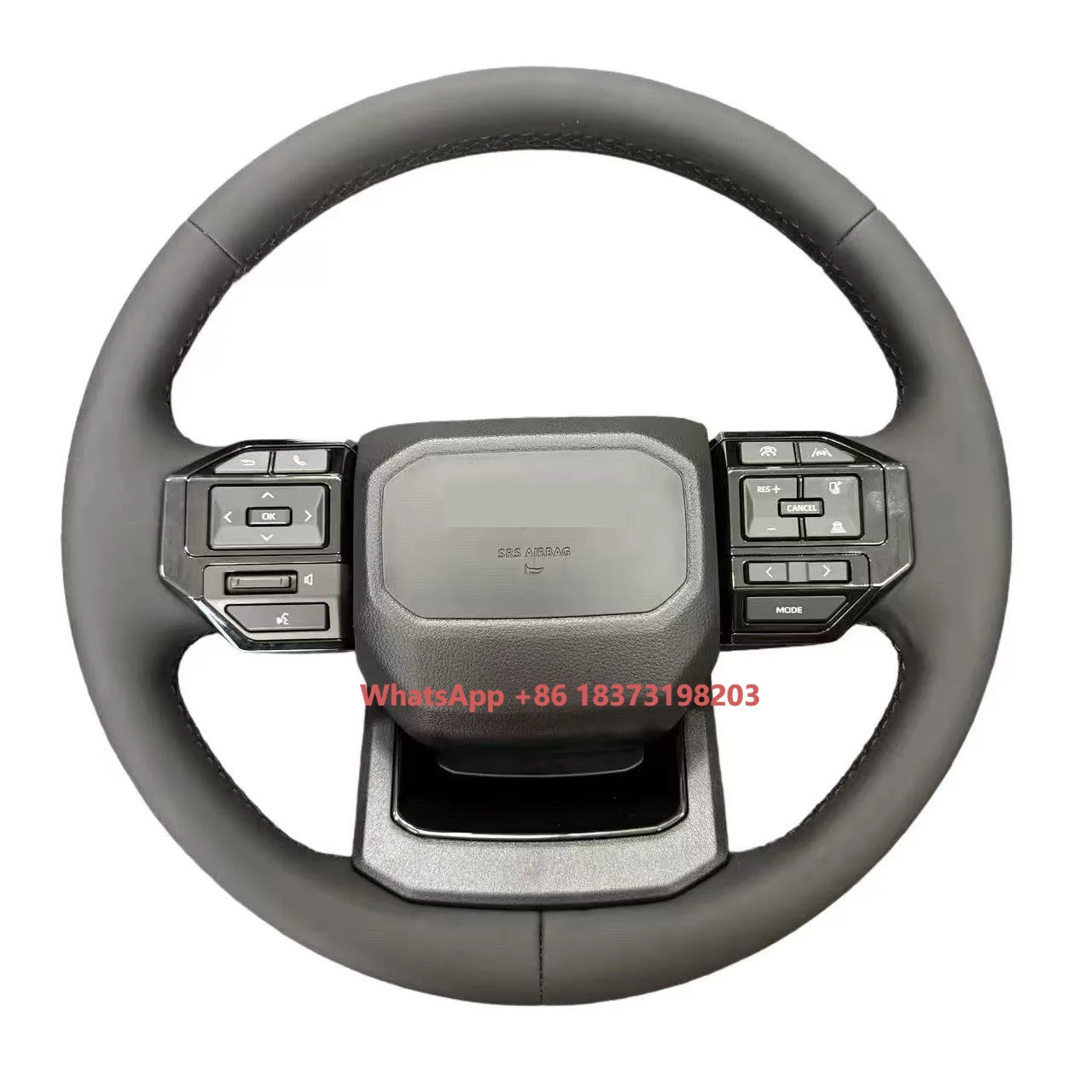 

Black Button Steering Wheel LC250 Style Carbon Fiber Steering Wheel for LAND CRUISER LC79 LC76 LC70 Land Cruiser Prado