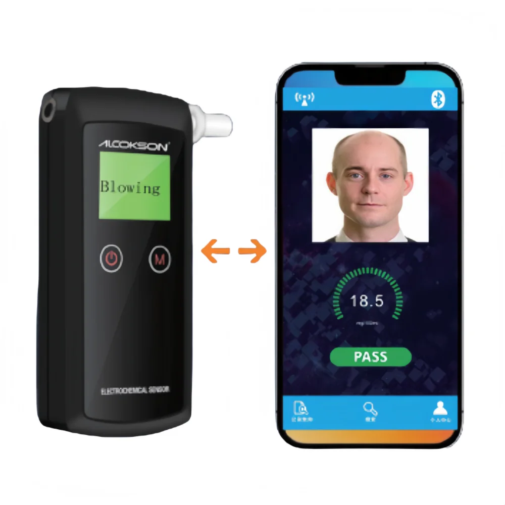 

Portable Digital Breathalyzer Breath Breath Alcohol Tessters Breath Analyzer