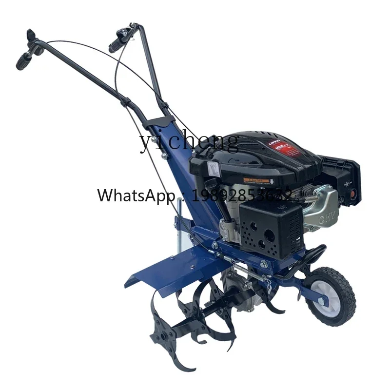 TQH Loncin Dajiang power  micro-tiller four-stroke rotary tiller scarifier small tiller plowing machine agricultural