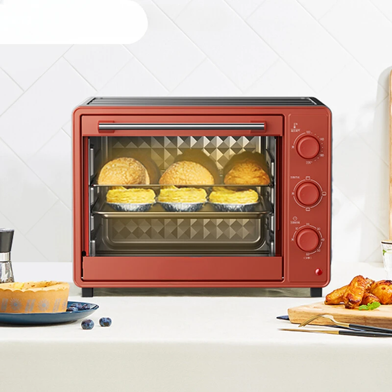 Household Multifunctional Electric Oven Easy To Operate Accurate Temperature Control 60 Minutes Timing 32L Pizza Oven