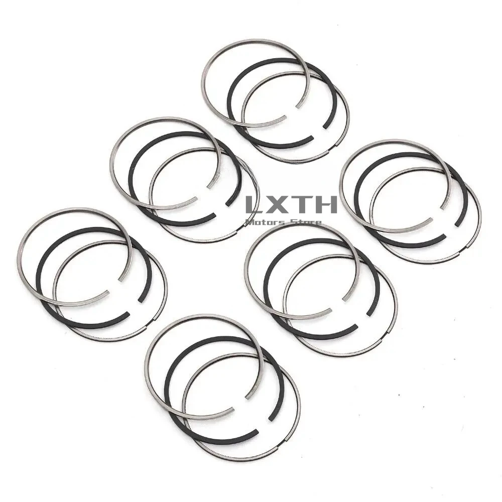 

6x Piston Rings Set Φ93mm Goetze A99610303351 For Porsche Boxster S 986 987 3.2L H6 M96.21