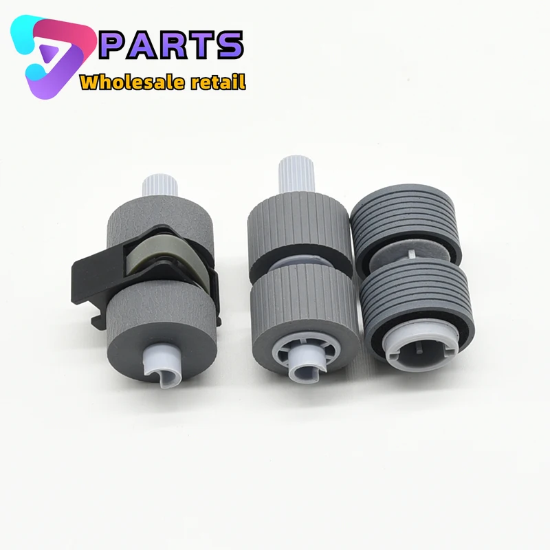 1SETX PA03338-K011 PA03576-K010 Pick Roller Brake Roller for Fujitsu fi-6670 fi-6770 fi-6750 fi-6750s fi-5750C fi-5650C fi-5650