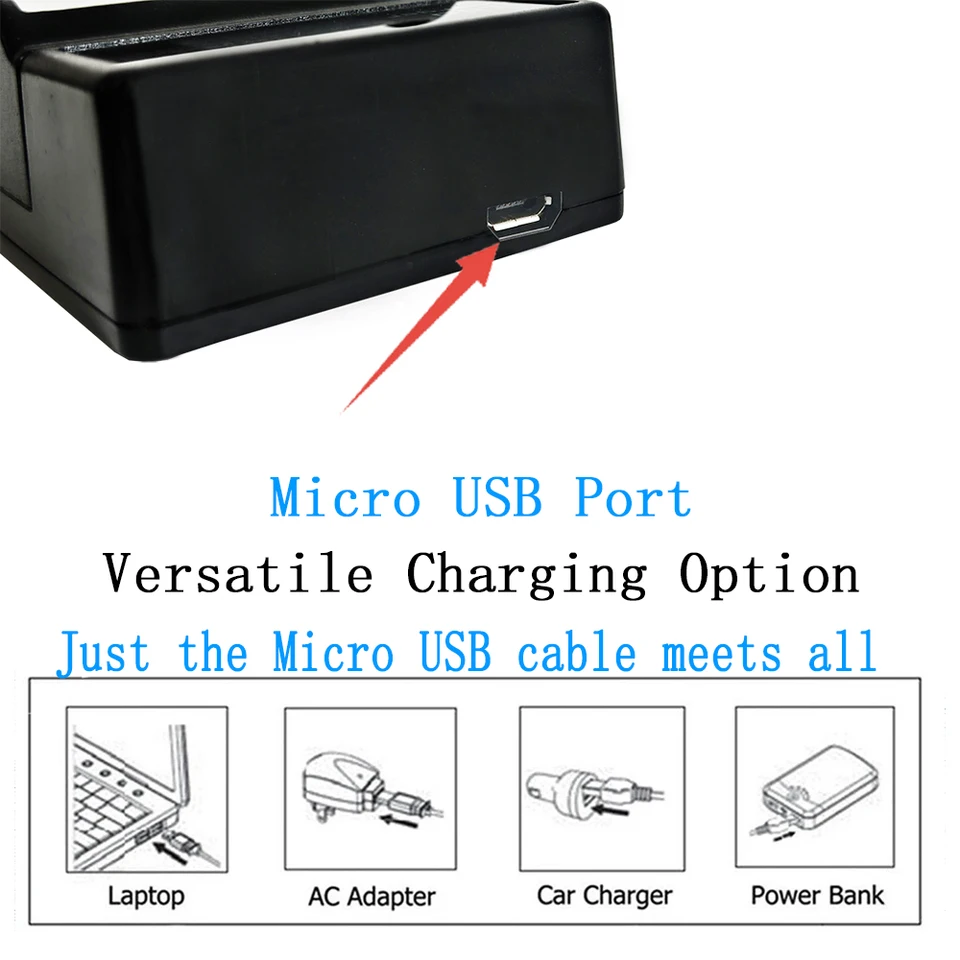 DB-L20 Battery or LCD Charger For Sanyo Xacti DMX-C1 C4 C5 C6 CA6