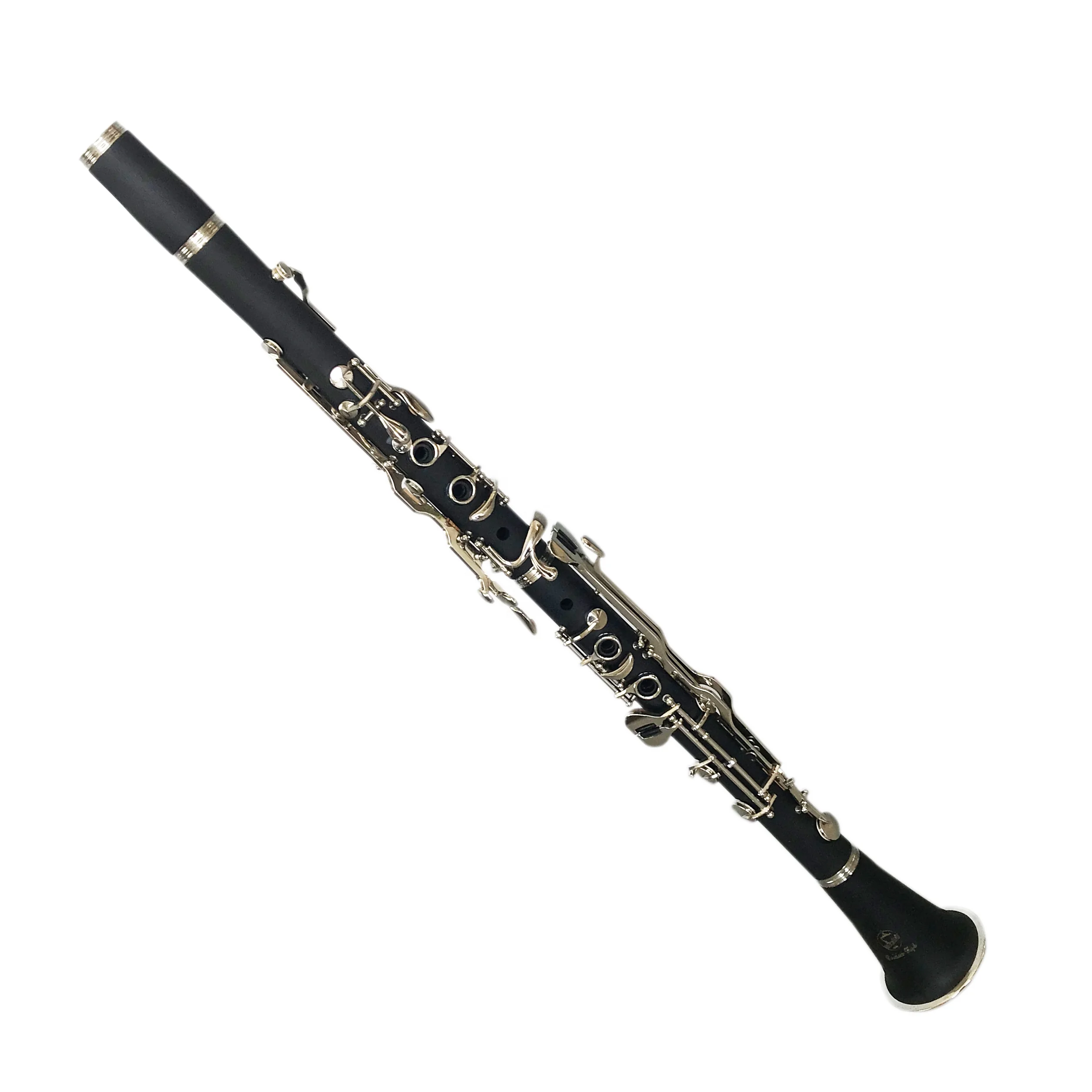 G Clarinet 18 Keys ABS Resin Body Nickel Plated Black Woodwind Instrument With Leather Case For Student Learners