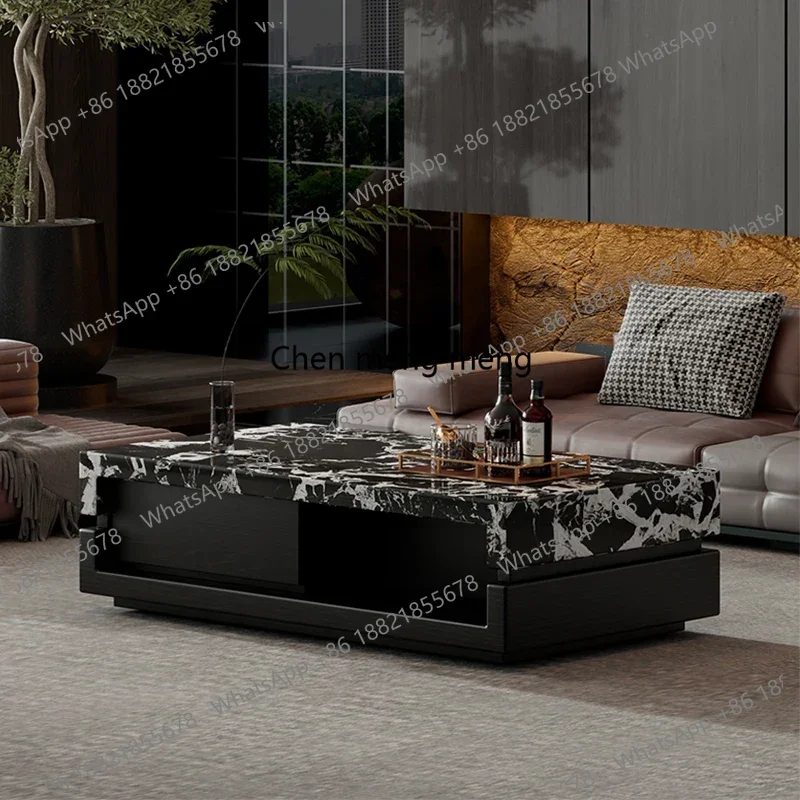 Wooden Beauty Coffee Table Large Salon Events Lazy Minimalist Save Space Design Side Table