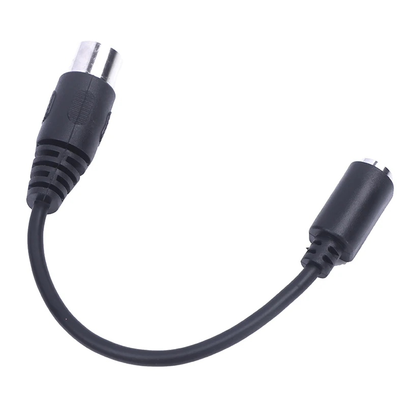 Adaptador de ratón y teclado para PS2, Cable conector de 6 pines, hembra a DIN, 5 pines, macho, corto, convertidor de 0,15 m, 15cm