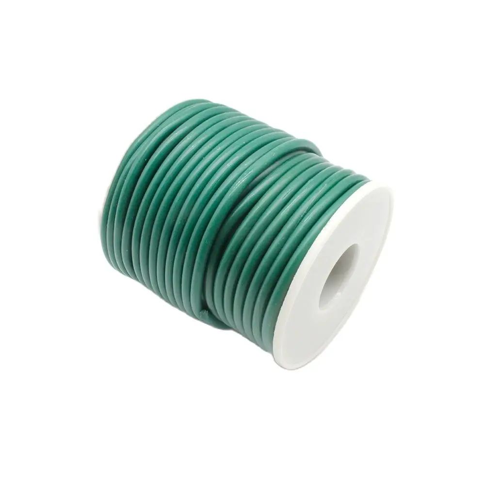 Green Casting Wax Filament 2.5 to 6.0mm Spool for Jewelry Making Ring Model Lost Wax Casting Flexible Thermal Stable DIY Craft