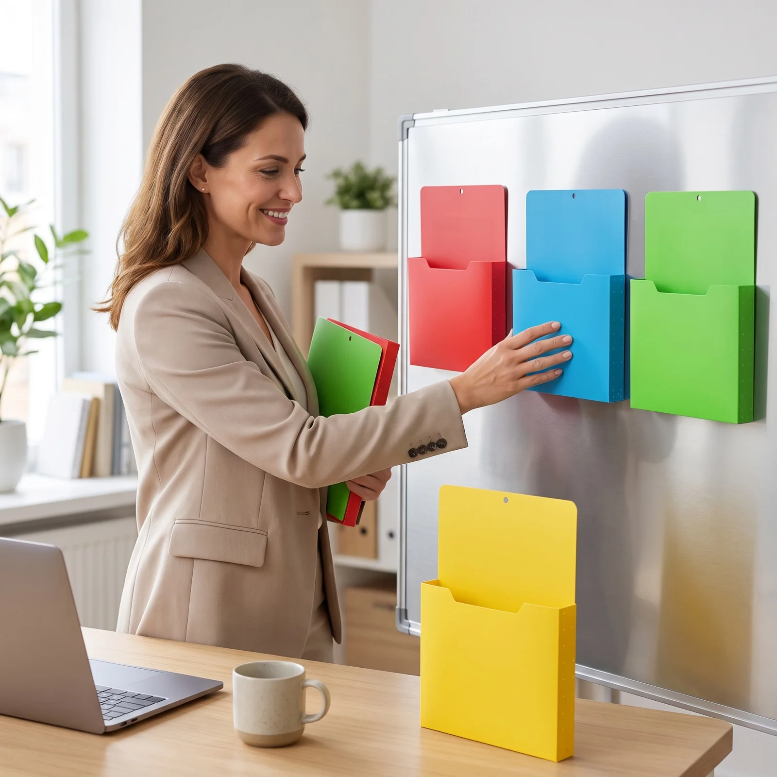 Magnetic Wall Mounted Storage Box for Keys Tools Hanging Small Items Storage Organizer for Refrigerator Home Kitchen