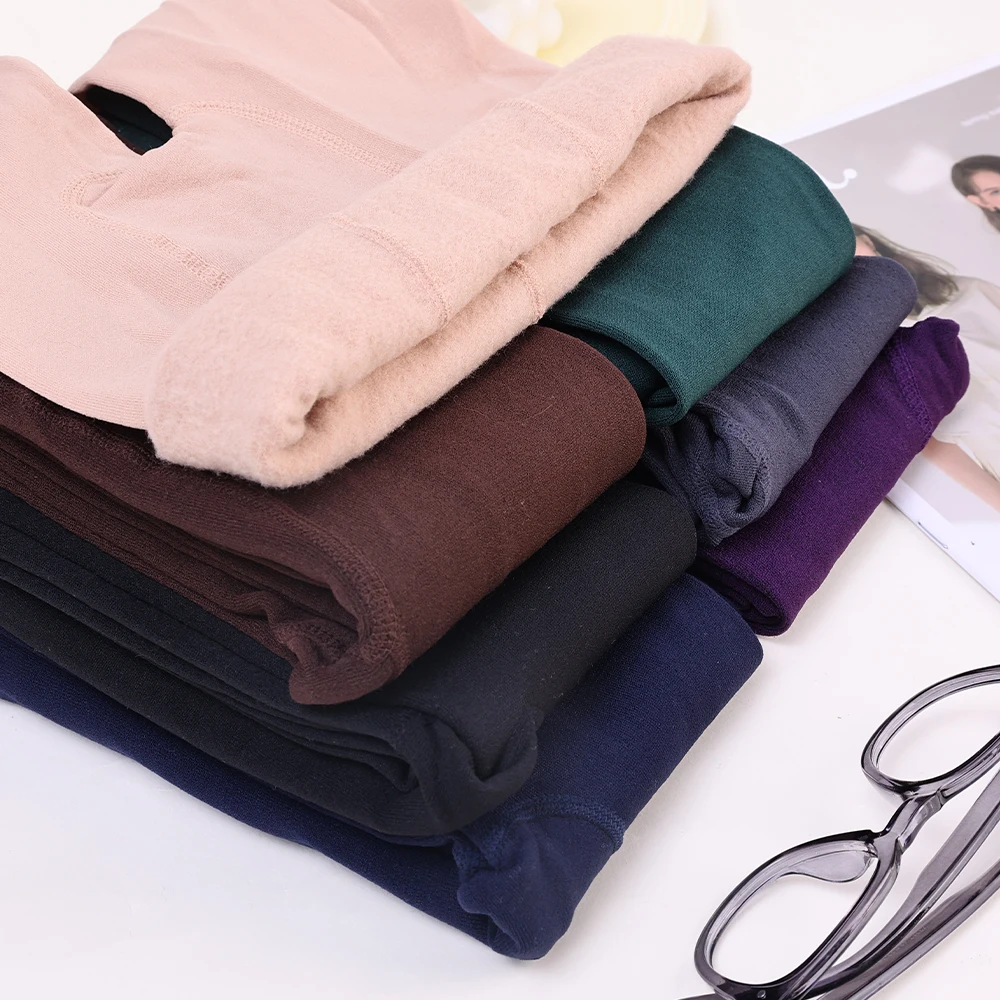 Thermal Leggings Women - High Waist Velvet Thick Winter Leggings | Cozy Slim Fit Pants