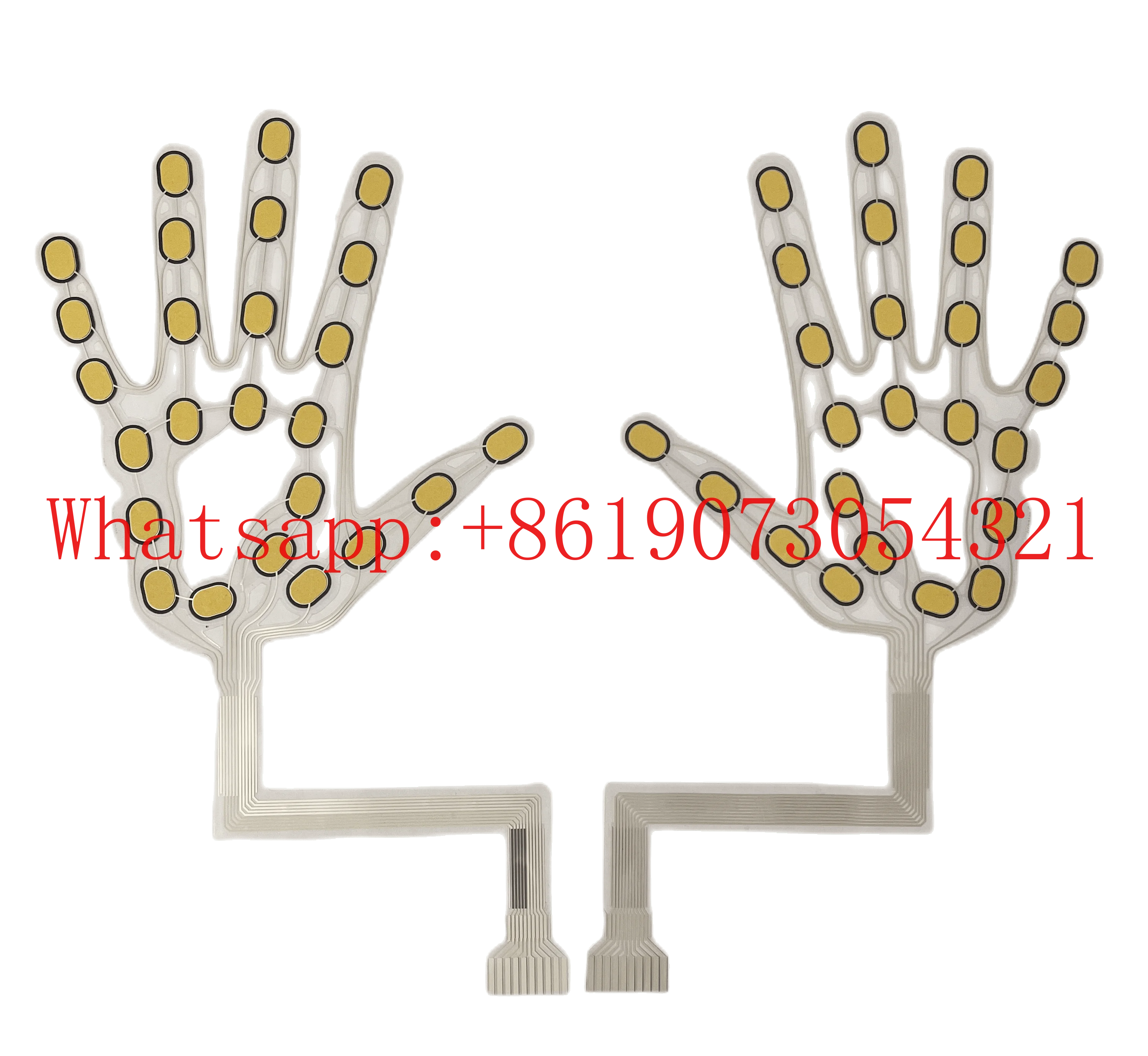 

G0505M Machine Palm Grip Resistance Strain Flexible Film Pressure Sensor Tactile Intelligent Sensor