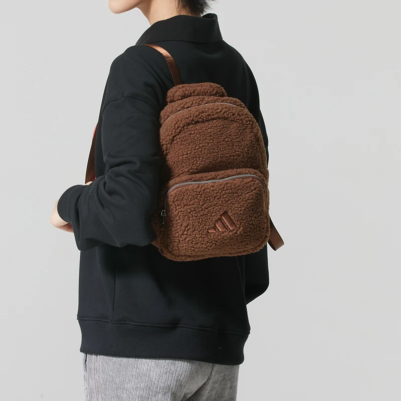 Adidas Backpack Original Student School Bag Computer Bag Women's Fitness Training Sports Bag Daily Backpack Kc0228-1