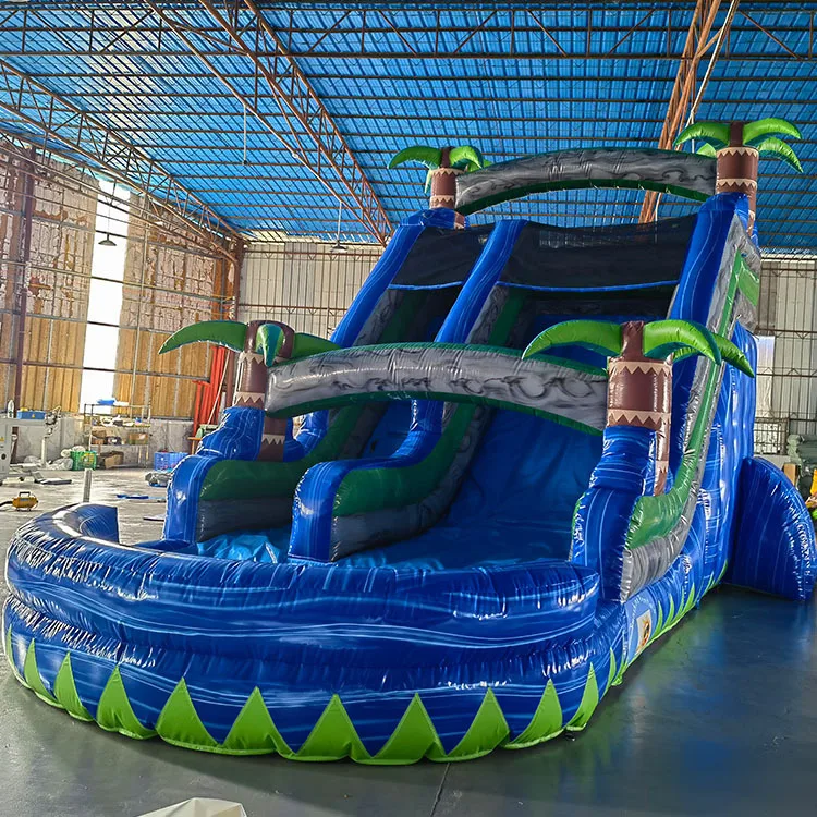 Popular Amusement Equipment Inflatable Slide Used Water Park Slides For Sale Amusement