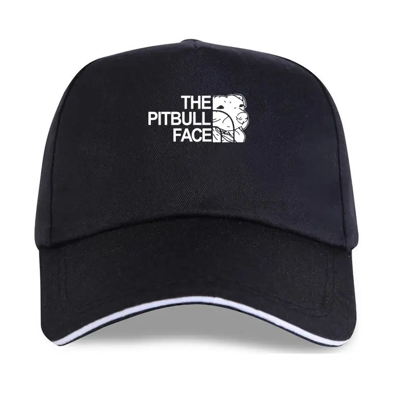 2022 Cap Hat  Funny For Men The Pitbull Face Design Pit Bull Men's Cotton Baseball Cap Cotton Create Men's Solid T-Shir