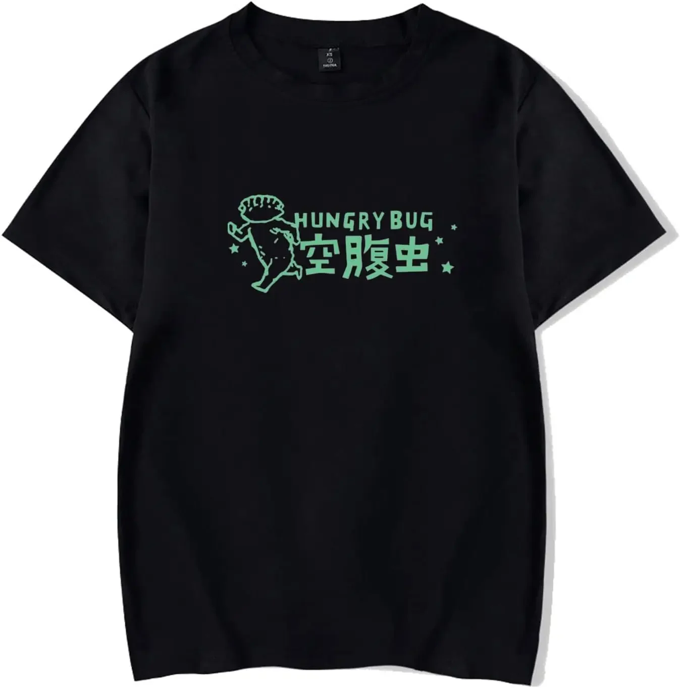 Dorohedoro-T-Shirt Manga Hungry Bug pour Homme et Femme, Col Rond, Manches Courtes, Tee Shirt, Vêtements Amusants d'Été