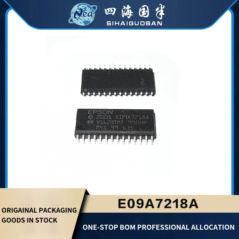 

1PCS Electronic Components E09A7218ATR SOP28 E09A7218A Printer/fax Driver IC