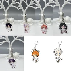 6CM  Anime Promise Dream Island Acrylic Keychain Model Cosplay Charm Characters Ornament Accesorios Goods Collection Gifts