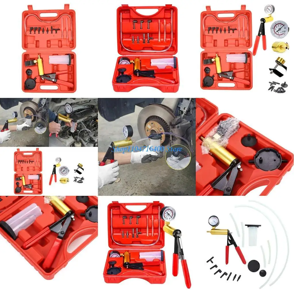 

y1gd Manual Brake Bleeder Vacuum Vacuum Tester Tool Car Brake Bleeding Pumping Vacuum Tool