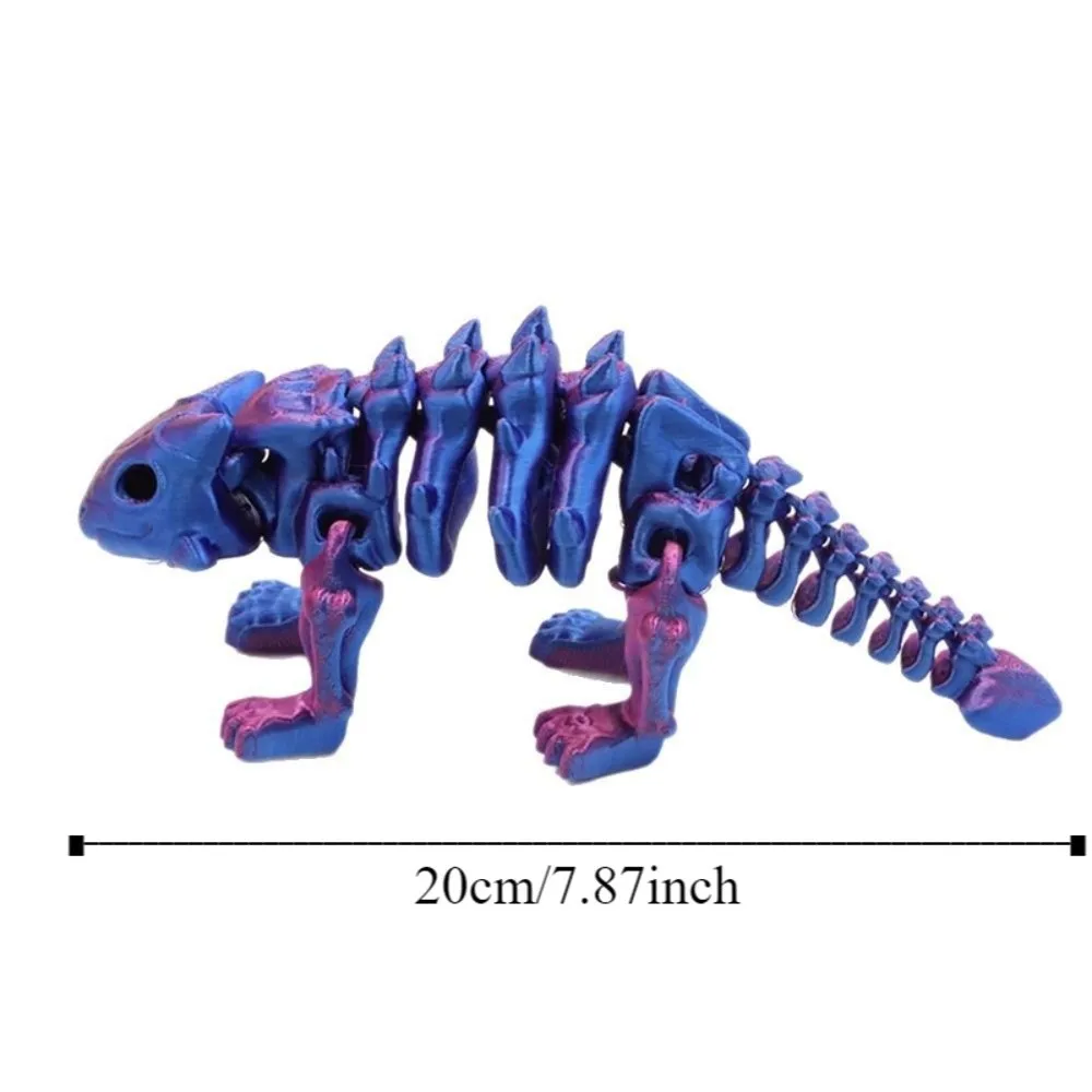 PLA 3D Printed Dinosaur Action Figures Statue Handmad Realistic Dinosaur Model Animals Figure Crafts