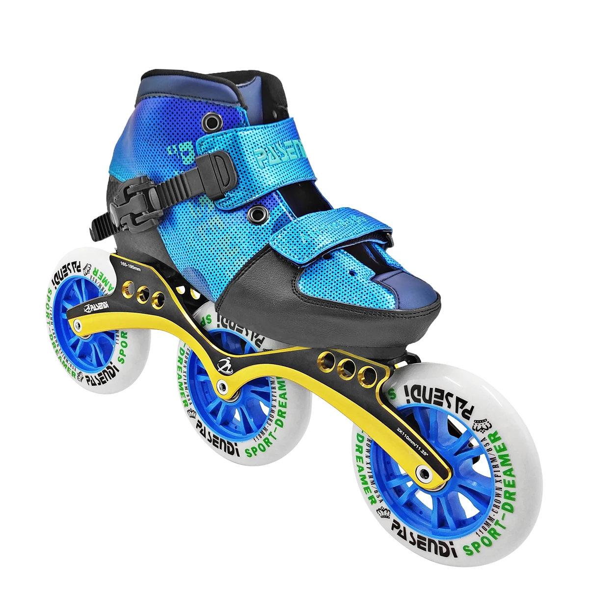 Patines de velocidad profesionales para niños y niñas, 3 ruedas, velocidad ajustable