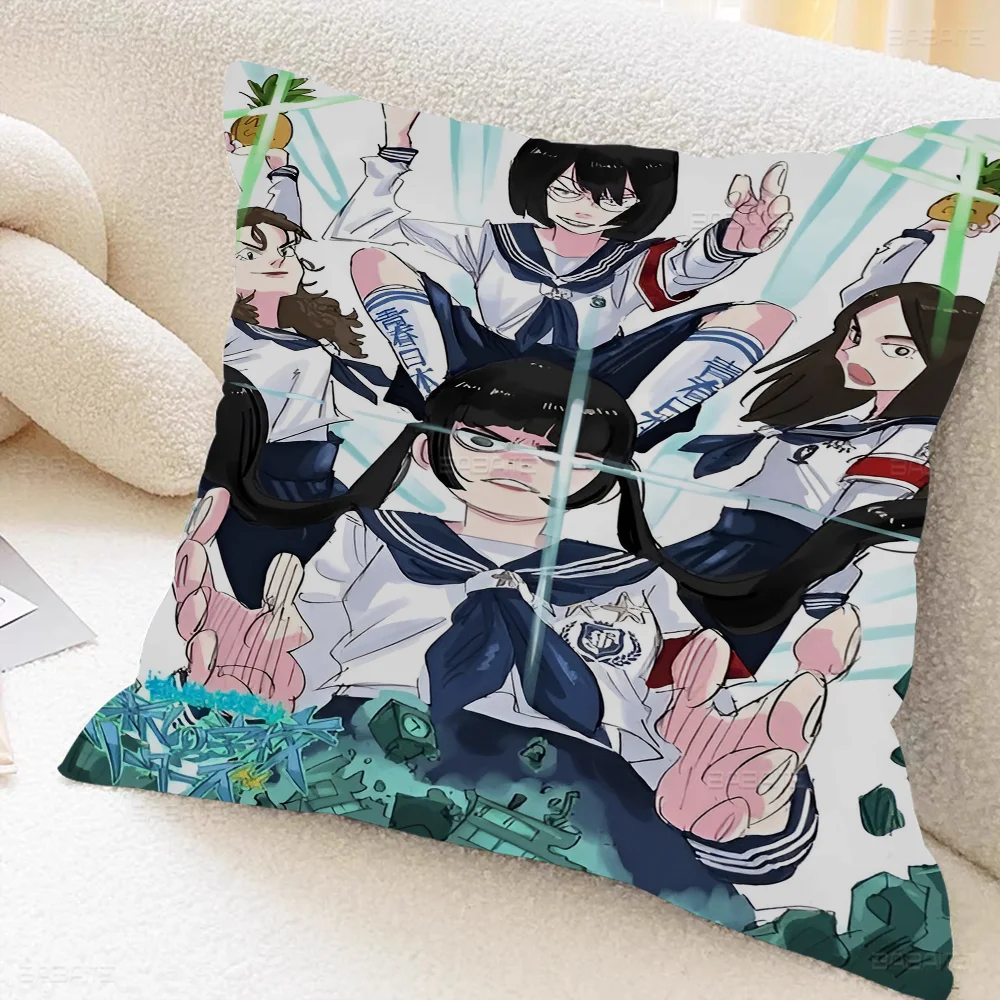 Atarashii Gakko Youth Band Pillow Gifts Home Office Furnishings Bedroom Sofa Car Cushion Cover case 45x45cm