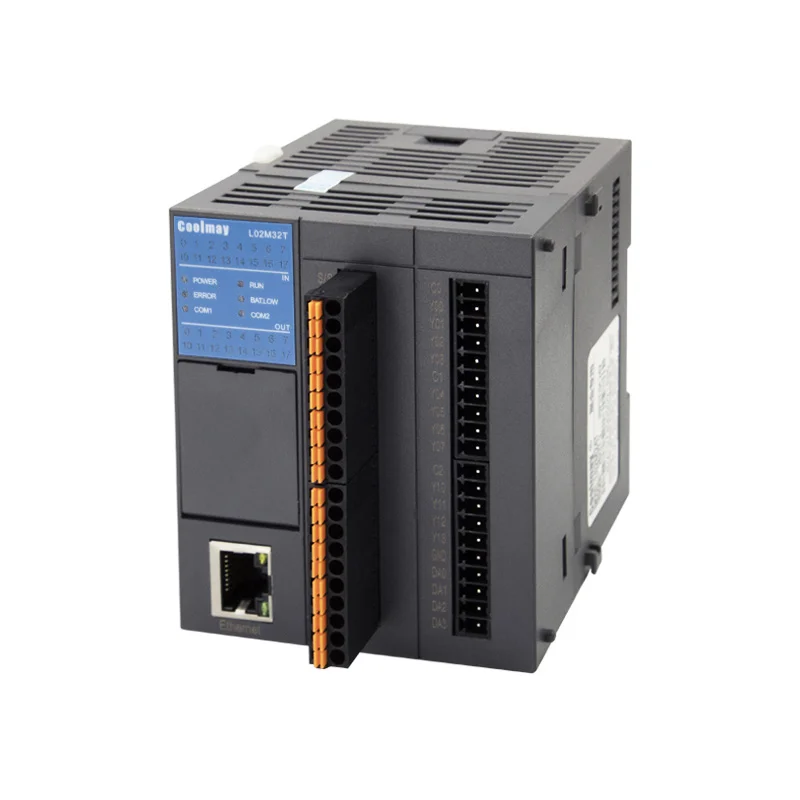 8 axis high speed pulse control PLC Controller 16 di 16 do Transistor L02M32T