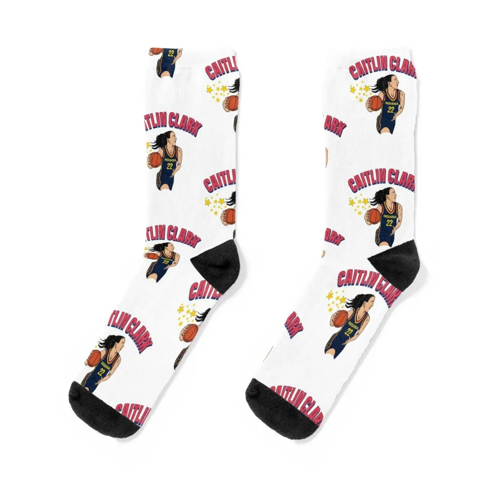 

Caitlin Women Basketball Socks floral golf soccer anti-slip moving stockings Socks Men Women's