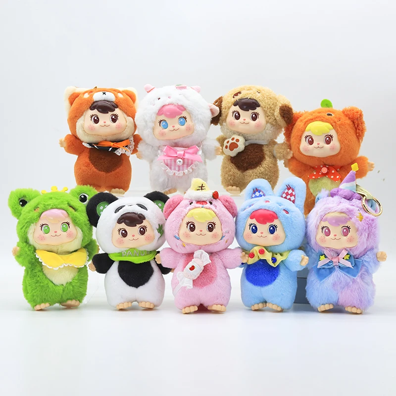 

AJIOO Encounter with Cute Friends Plush Blind Box Mystery Box Dolls Kawaii Action Anime Figure Blind Boxes Toys Surprise Gifts