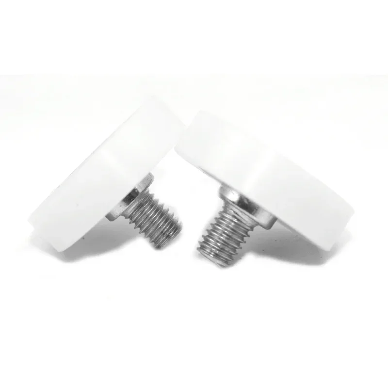 2 pz/set 19 MILLIMETRI Rullo di Plastica Ruota In Nylon Multi Dimensioni Cuscinetto Puleggia con Vite Piccola Ruota Cassetto Puleggia