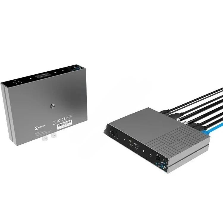 

Kiloview E3 HEVC Encoder – Dual-Channel 4K & 3G-SDI Input