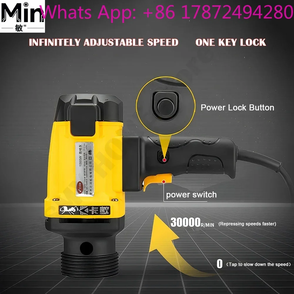 Portable Electric Chemical Barrel Pump, Acid & Alkali Resistant, For Medium-High Concentration Fluids
