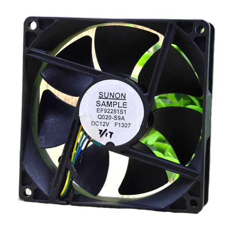 SUNON EF92251S1-Q020Q010-S9A 9225 12V Chassis Cooling Fan 4-Wire PWM