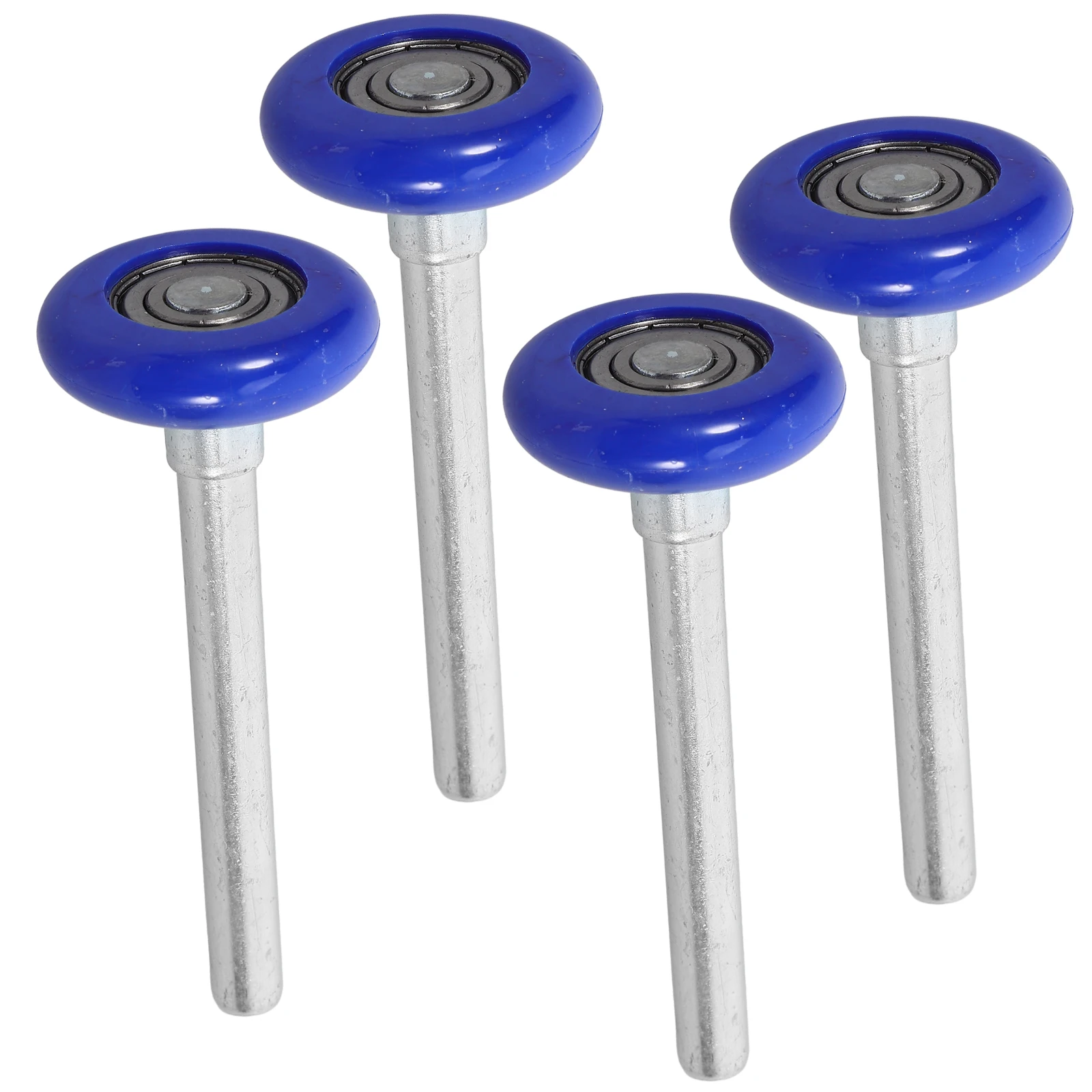 

4pcs Nylon Garage Door Roller Replacement Rollers Smooth Quiet Operation Compatible Standard Wooden Doors