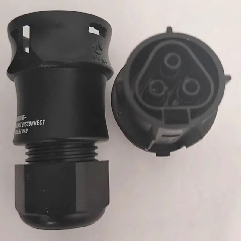 موصلات Wieland الألمانية قابس تيار متردد 3 فتحات لمرحلة واحدة على عاكس الشبكة Solis Sungrow Omnik